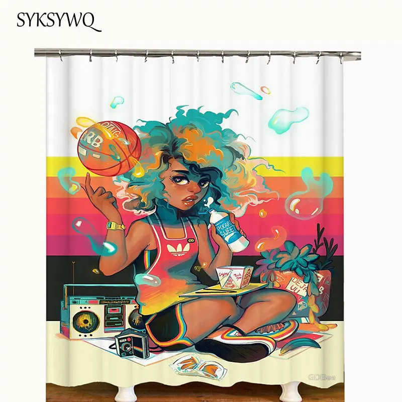 Новая занавеска для ванной комнаты водостойкая Прямая поставка душа из