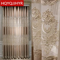 europe top luxury villa curtains for bedroom living room hotel apartment windows