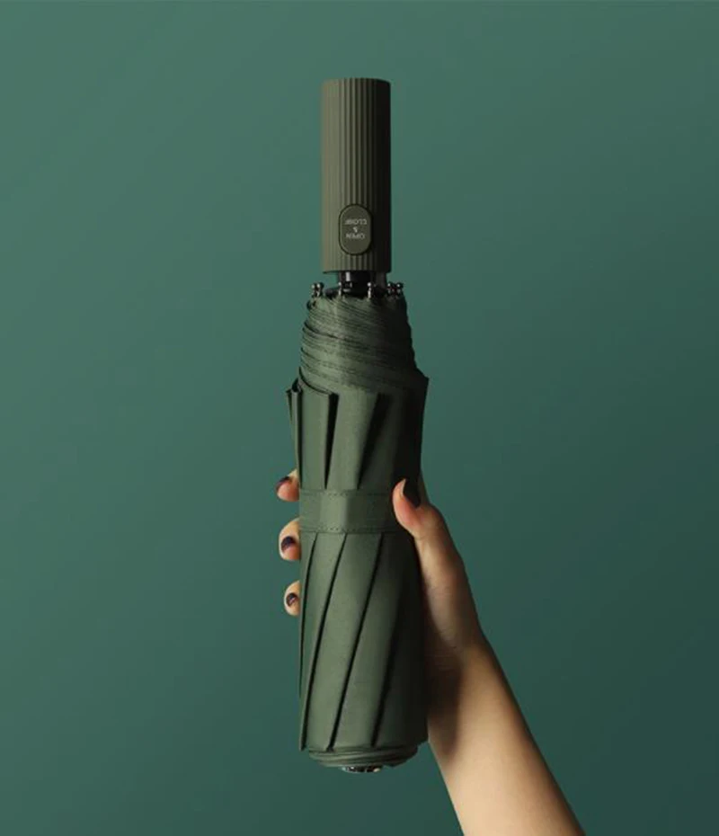 Новый автоматический зонт Xiaomi солнцезащитный для мужчин и женщин 10 костей черный клей солнцезащитный анти-ультрафиолетовый солнцезащитный