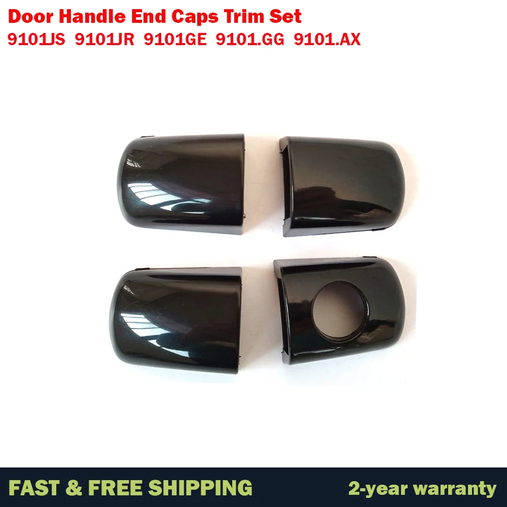 

Door Handle End Caps Trim Set Fit For Citroen Berlingo Peugeot Partner Fiat 9101JS 9101JR 9101GE 9101.GG 9101.AX