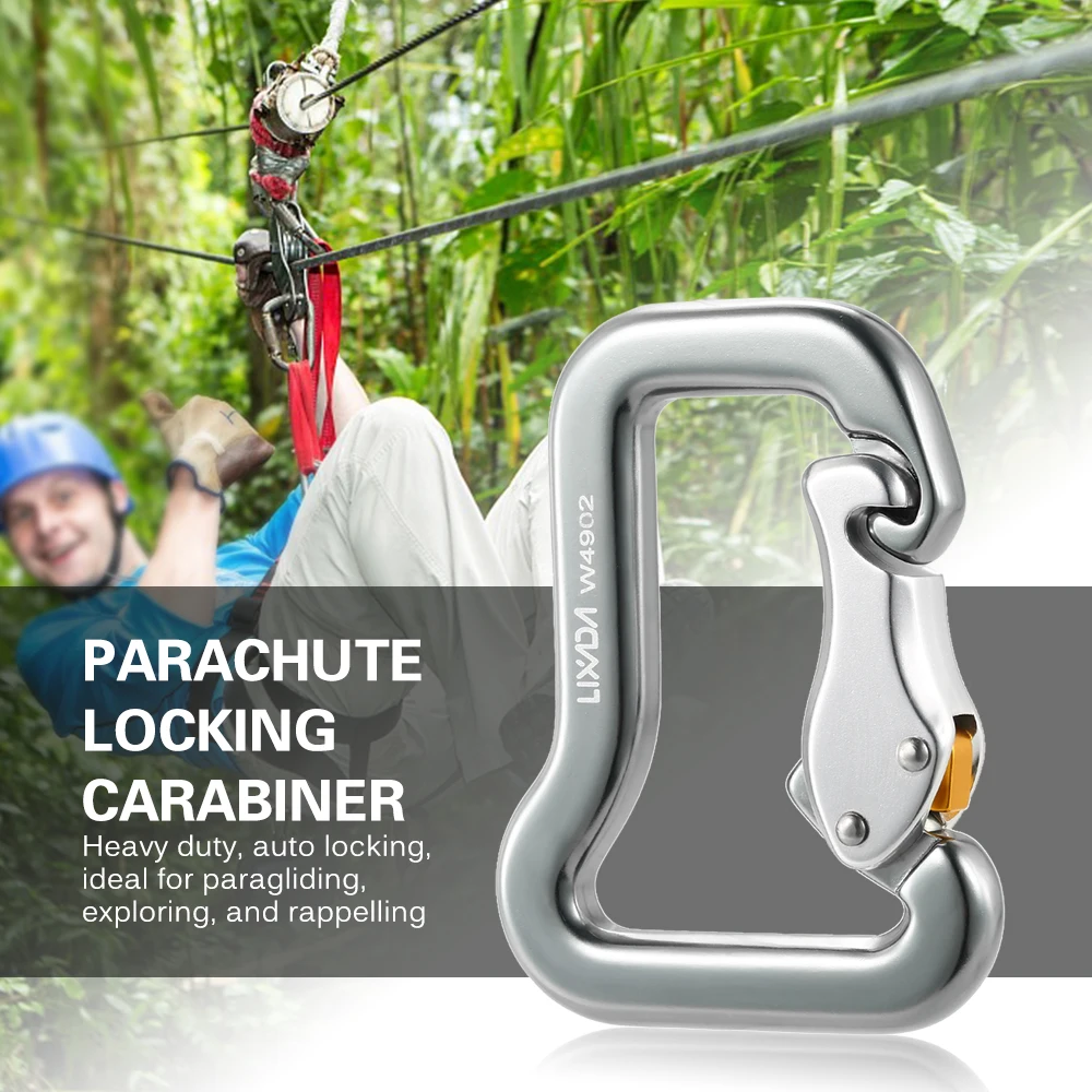 Lixada наружное безопасное оборудование для скалолазания мастер крючок 18KN