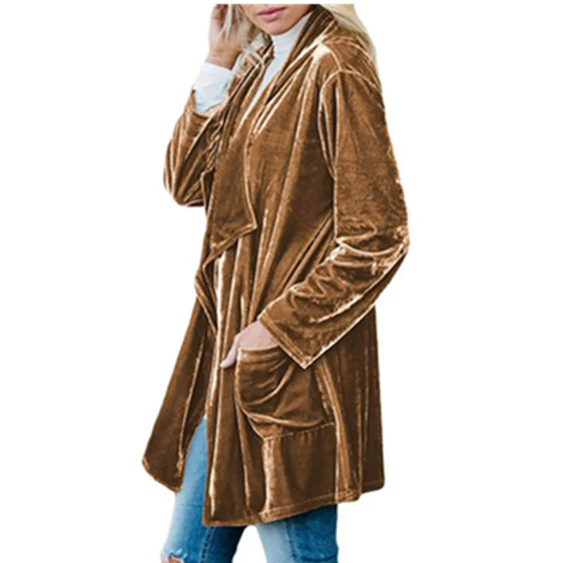 Новинка Осень зима 2020 женский кардиган в европейском и американском стиле куртка