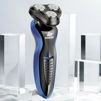 pws 8d electric shaver rechargeable trimmer shaving beard knives electric shaver wet dry use water proof machine razor for men