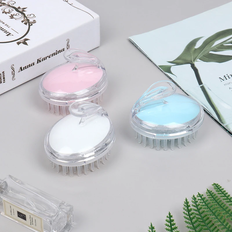 1 шт. силиконовая щетка для мытья и головы | Красота здоровье