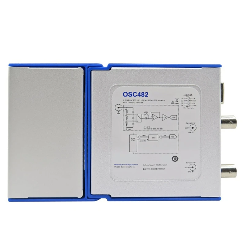 3 в 1 USB ПК виртуальный цифровой осциллограф 2CH 20M полоса пропускания 50MSa/S +