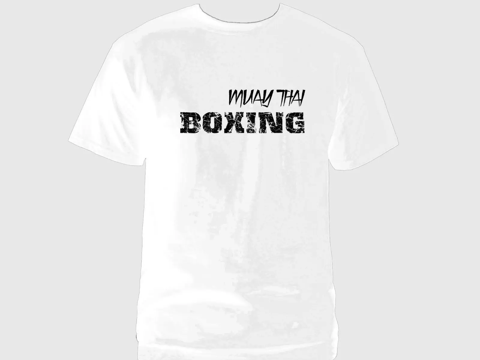 

Distressed Look Muay Thai Boxing MMA T-Shirt. Summer Cotton O-Neck Short Sleeve Mens T Shirt New S-3XL