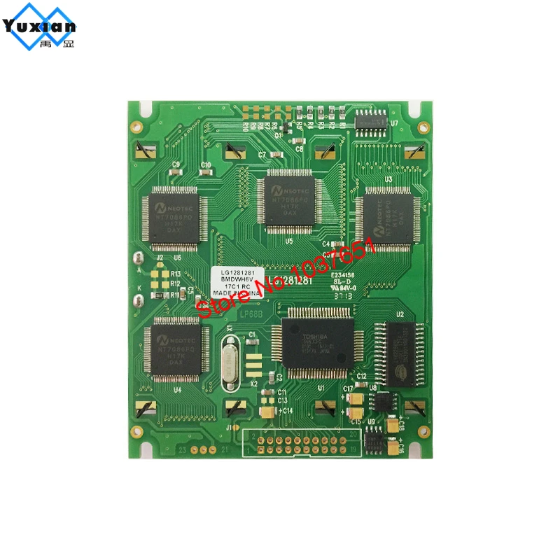 ЖК-модуль 128128 128x128 Графическая панель дисплея 85X100mm T6963C UCI6963 LG1281281 вместо WG128128A