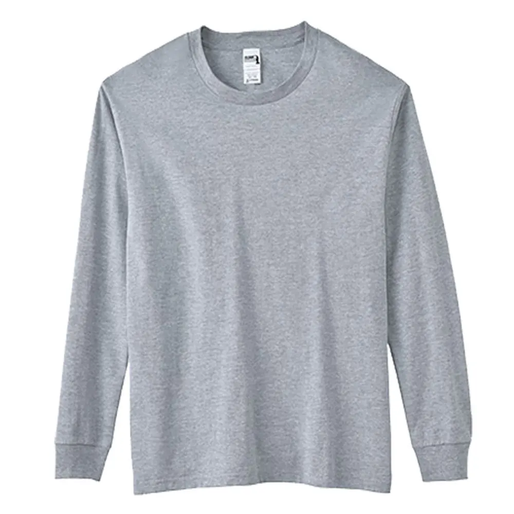 Мужская дышащая футболка с длинным рукавом черная белая серая темно-синяя из