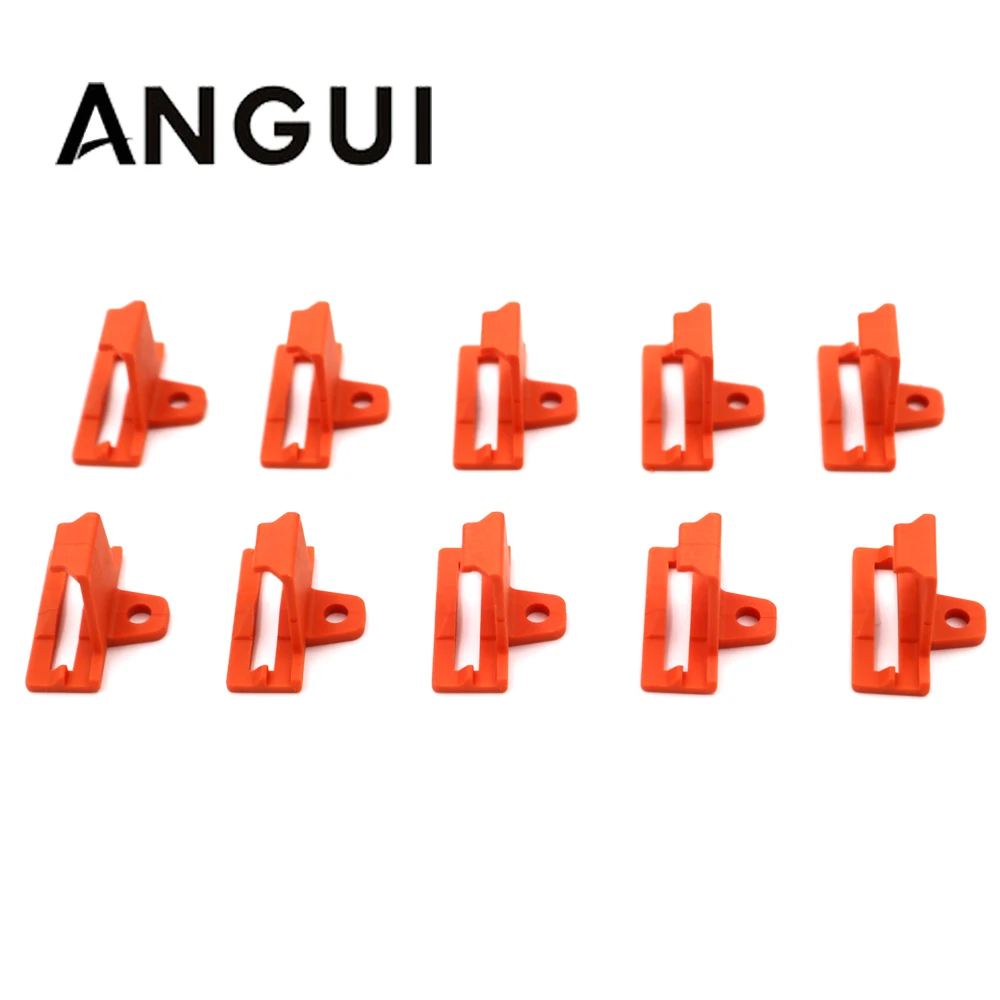 10 шт./лот факсированная Скоба разъем поддержка компактный проводной проводки