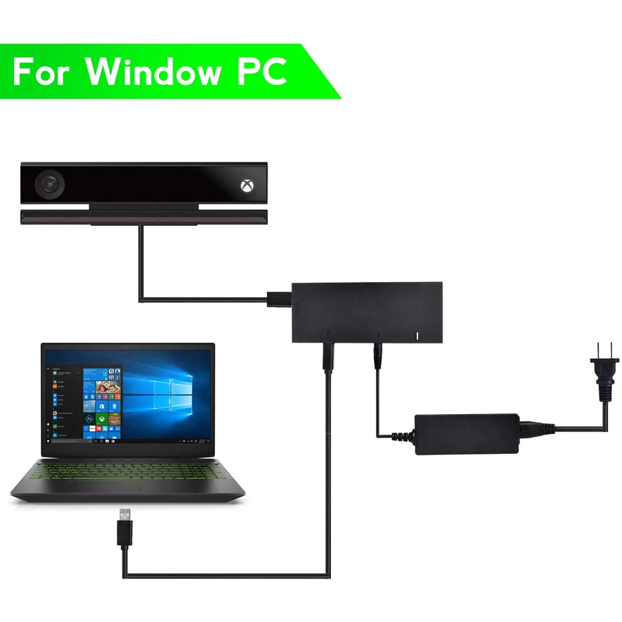 2020 новый сенсорный адаптер переменного тока Kinect версии 2 0 для Xbox one S / X Windows ПК BOX ONE