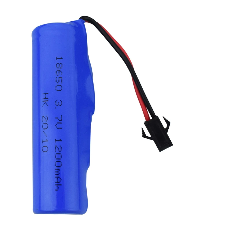 3 7 V 1200mAh 18650 Lipo батарея + зарядное устройство для DE45 RC автомобиля 1:14 внедорожника 4WD