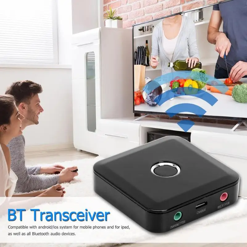 3 5 мм BT 4 0 приемник передатчик Встроенный высокопроизводительный CSR чип Core 2 в 1