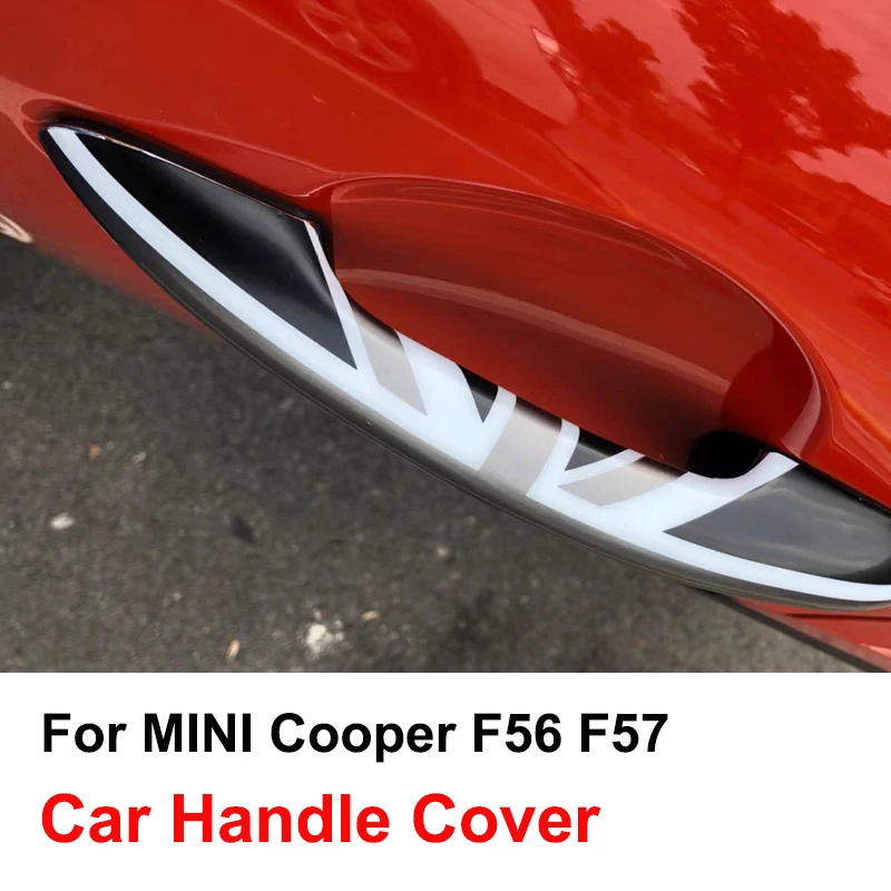 

Gloss Black Door Handle Cover For MINI Cooper S JCW F56 F57 Exterior Car Styling Decoration Accessory Part