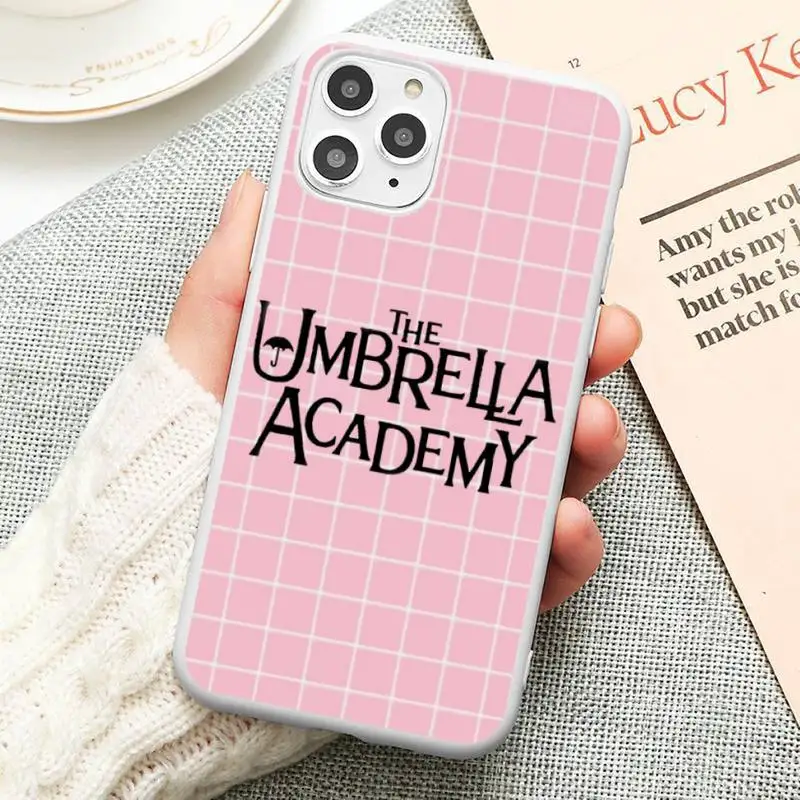 

New TV The Umbrella Academy Phone Case Candy Color for iPhone 6 6S 7 8 11 12 XS X SE 2020 XR mini pro Plus MAX funda