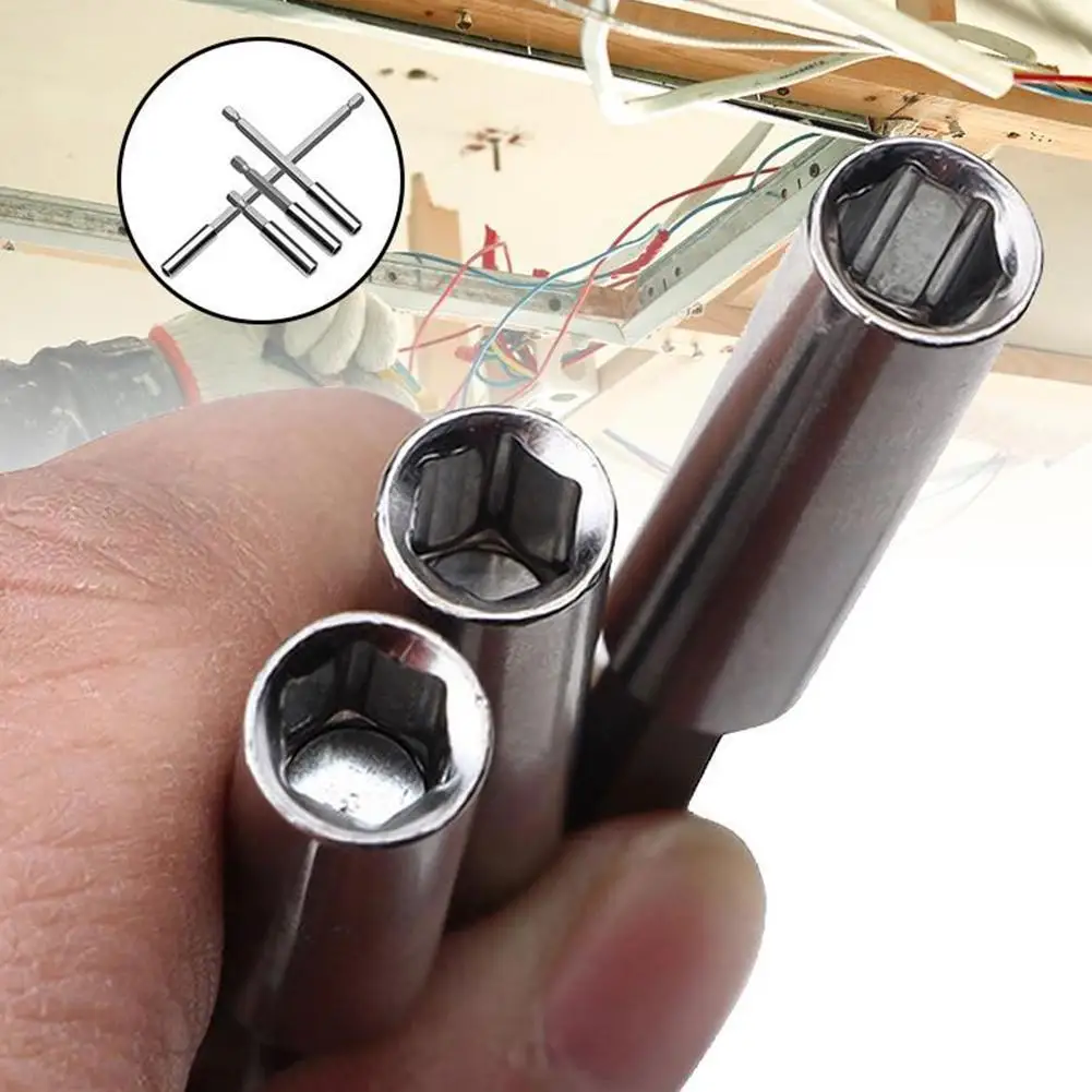 

Inner Hexagonal Socket Bit Extension Rod Bit Extension Extension Extension Rod Rod Magnetic Wind 1/4 Bit Socket L0B7