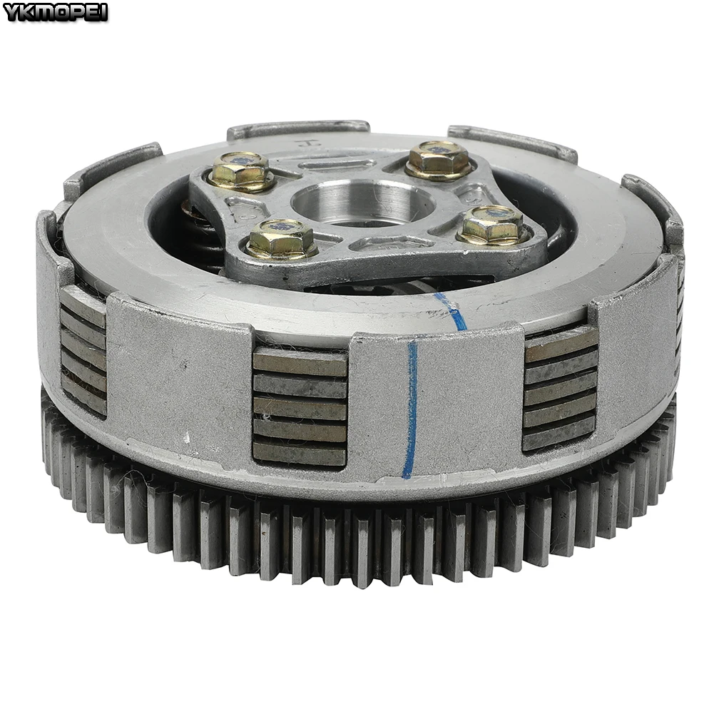 5 дисков 67 зубьев полный комплект с ручным сцеплением для горизонтальных