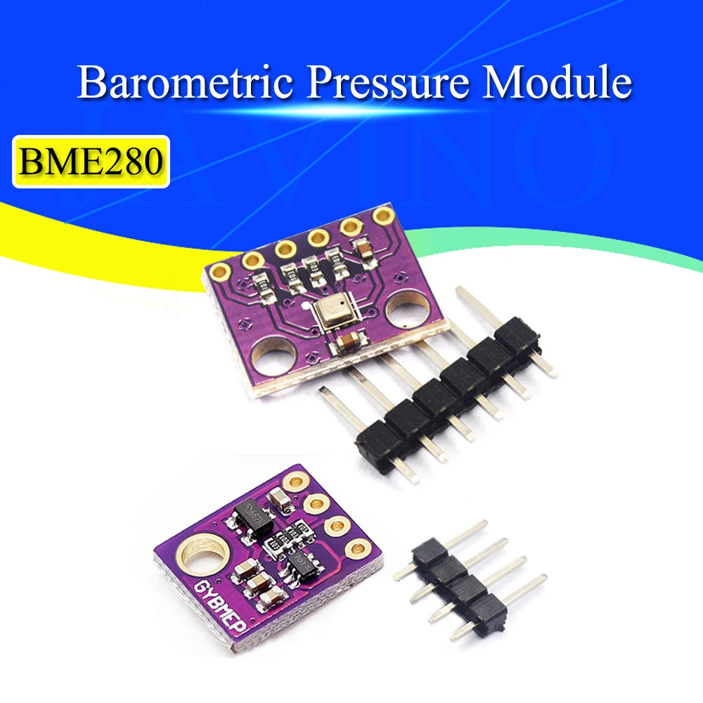 

BME280 5V 3.3V Digital Sensor Temperature Humidity Barometric Pressure Sensor Module I2C SPI 1.8-5V