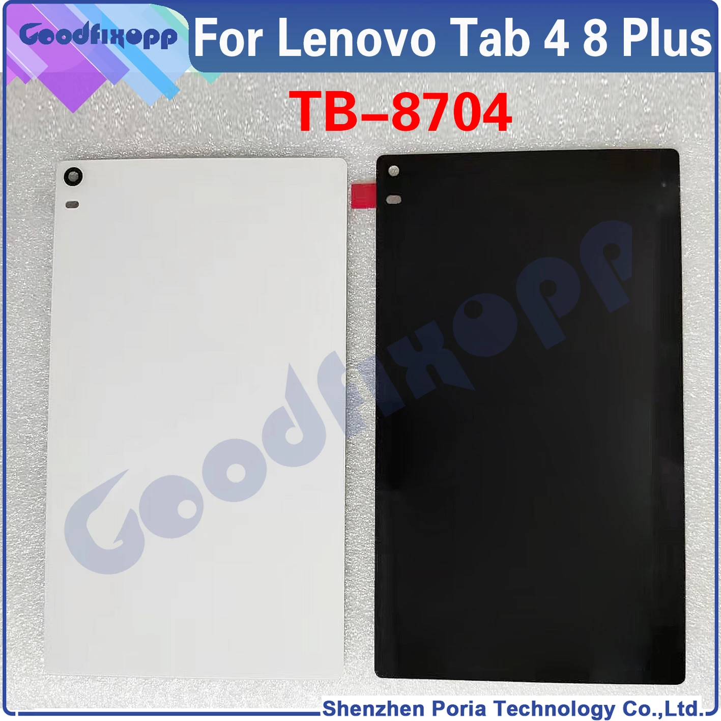 Задняя крышка батарейного отсека для Lenovo Tab 4 8 Plus TB-8704 задняя Tab4 запасные части |