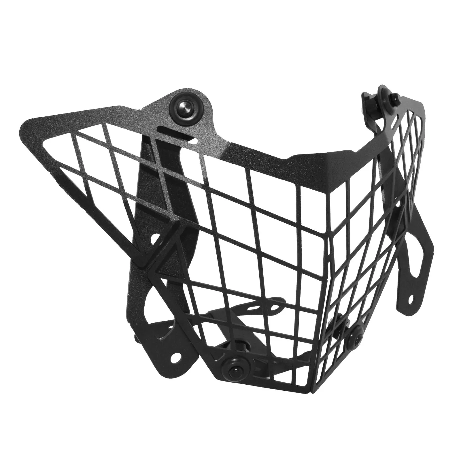 Черная защита для передней фары защитная крышка радиатора KAWASAKI Versys-X 300 KLE X300 Versys