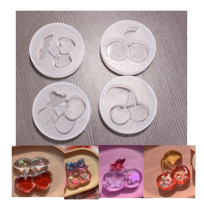 DIY Cherry Shaker Mold Epoxy Resin Silicone Jewelry Molds Tools Accessories | Украшения и аксессуары