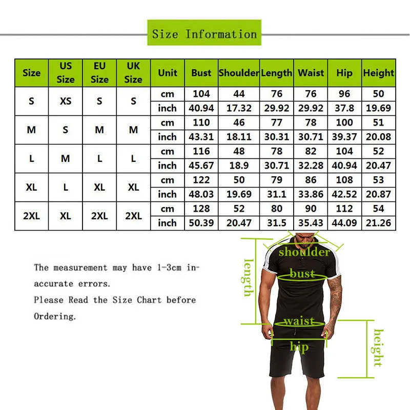 HEFLASHOR 2019 комплект из двух предметов мужская повседневная футболка с коротким