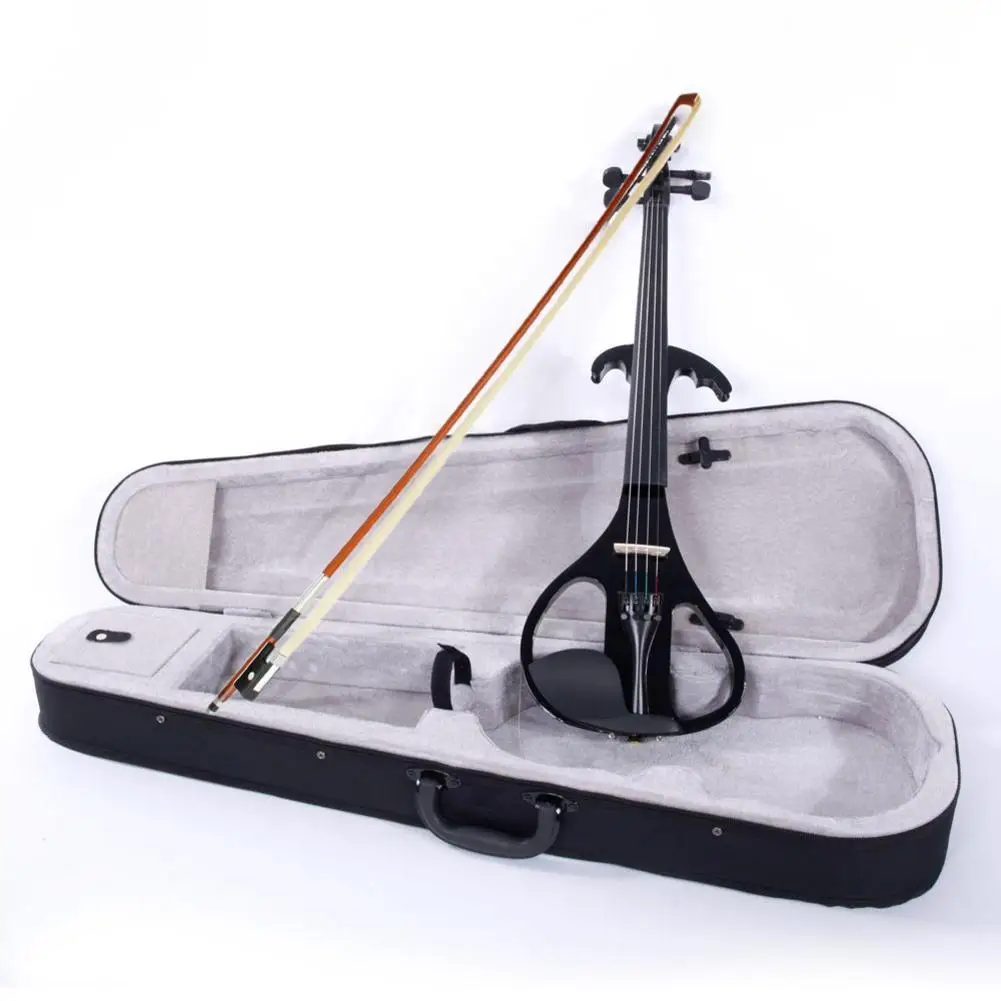 4/4 &quotлипа Электрический чехол для скрипки канифоль набор головок бант батарея