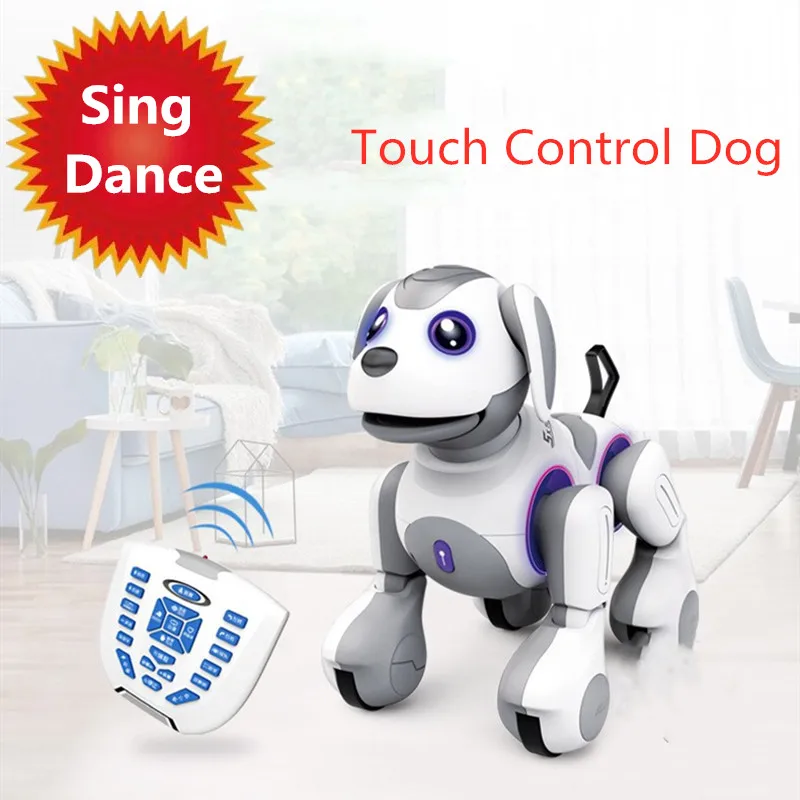 

Education Electric RC Robot dog Intelligent Pet Dog Dancing Music Remote Touch Control Kid Friend learning Toys VS Walk Dinosaur