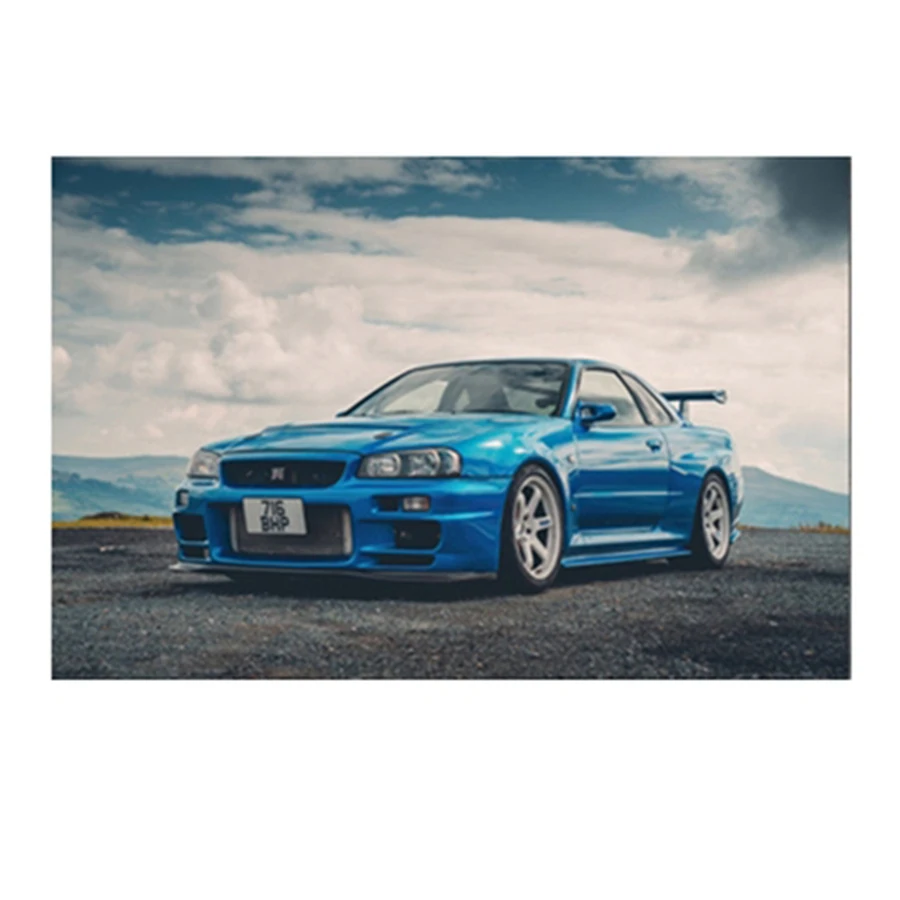 5D сделай сам алмазная вышивка спортивный автомобиль домашний Декор живопись