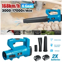 3 adjustable pipe cordless electric air blower handheld leaf blower dust collector sweeper garden tool for makita li ion battery