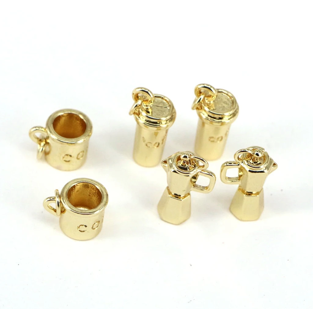 Цепочка с подвеской в виде бутылки кофе для мужчин и женщин 10 шт. | Украшения