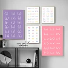 Голый плакат, бубенчик, Вилли, Скандинавская линия, Художественная печать, пастелевая фотография, Современная Настенная картина, декор для ванной и дома