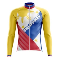 pilipinas long sleeve cycling jersey unisex long sleeve cyclingjersey clothing apparel quick dry moisture wicking cycling sports