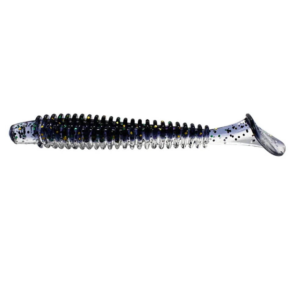 

60mm 50mm 75mm Soft Fishing Lures Paddle Tail Lures Wobbler Silicone Fishing Lure For bass Pike Carp Swim Bait
