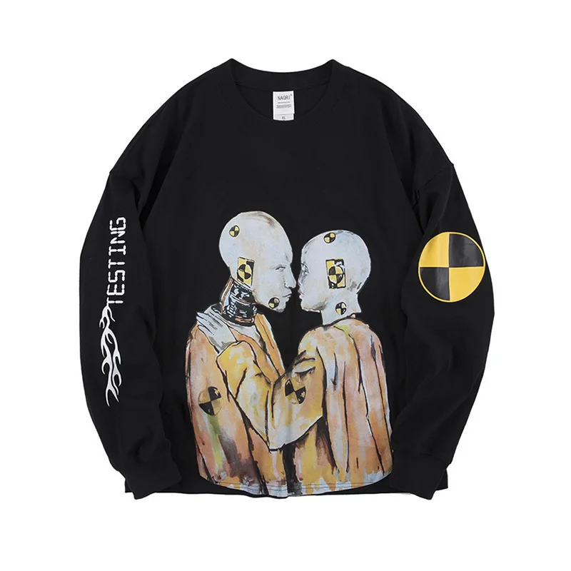 

Rap fashion ASAP rocky long sleeve T-shirt ASAP rocky testin Tokyo Limited Long Sleeve