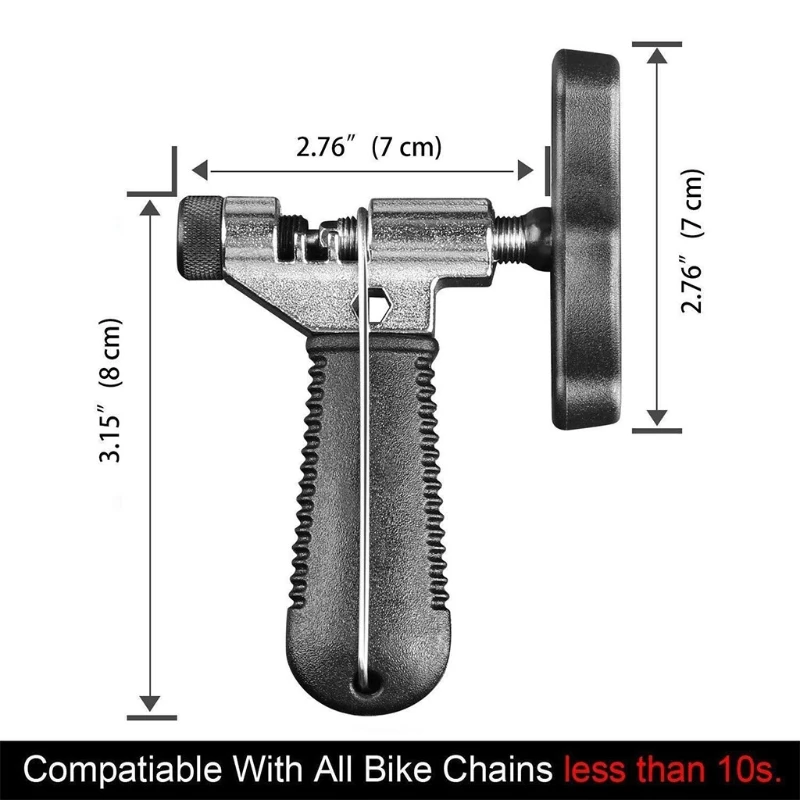 

Portable Mountain Bike Chain Remover Bicycle Chain Cutter Removal Pin Splitter Link Breaker Remove Tool Outdoor Sports