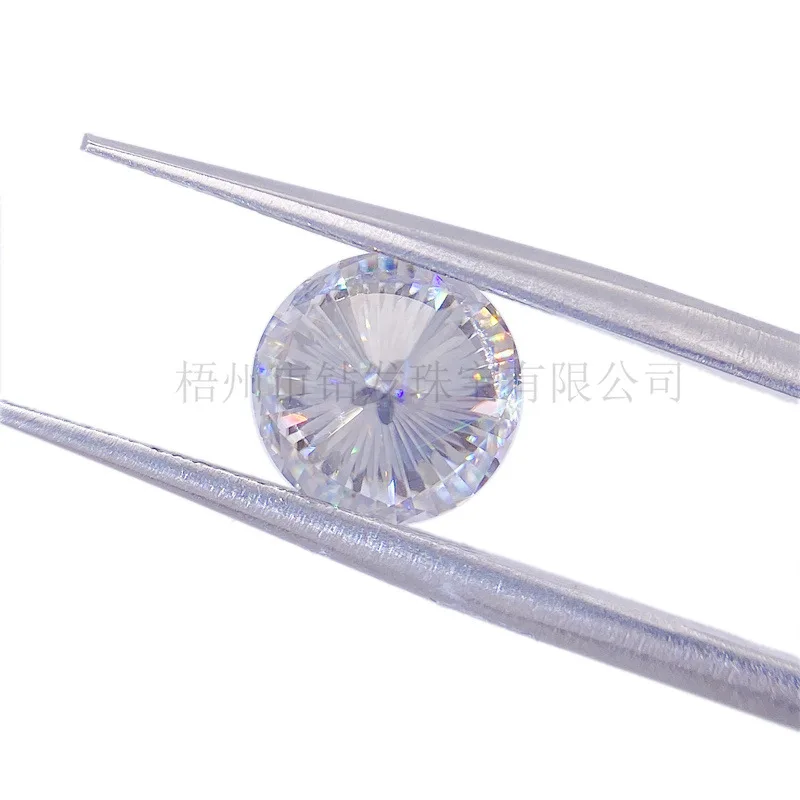 Real D Color VVS1 Cherry Blossom Cut Moissanite Loose Gemstones for Diy Jewelry Making Sakura Moissanite Pass Diamond Tester