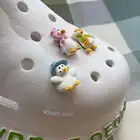 Мультяшные милые Подвески для обуви из ПВХ, аксессуары для обуви, ремешки для девочек, Croc JIBZ, Детские Кроксы