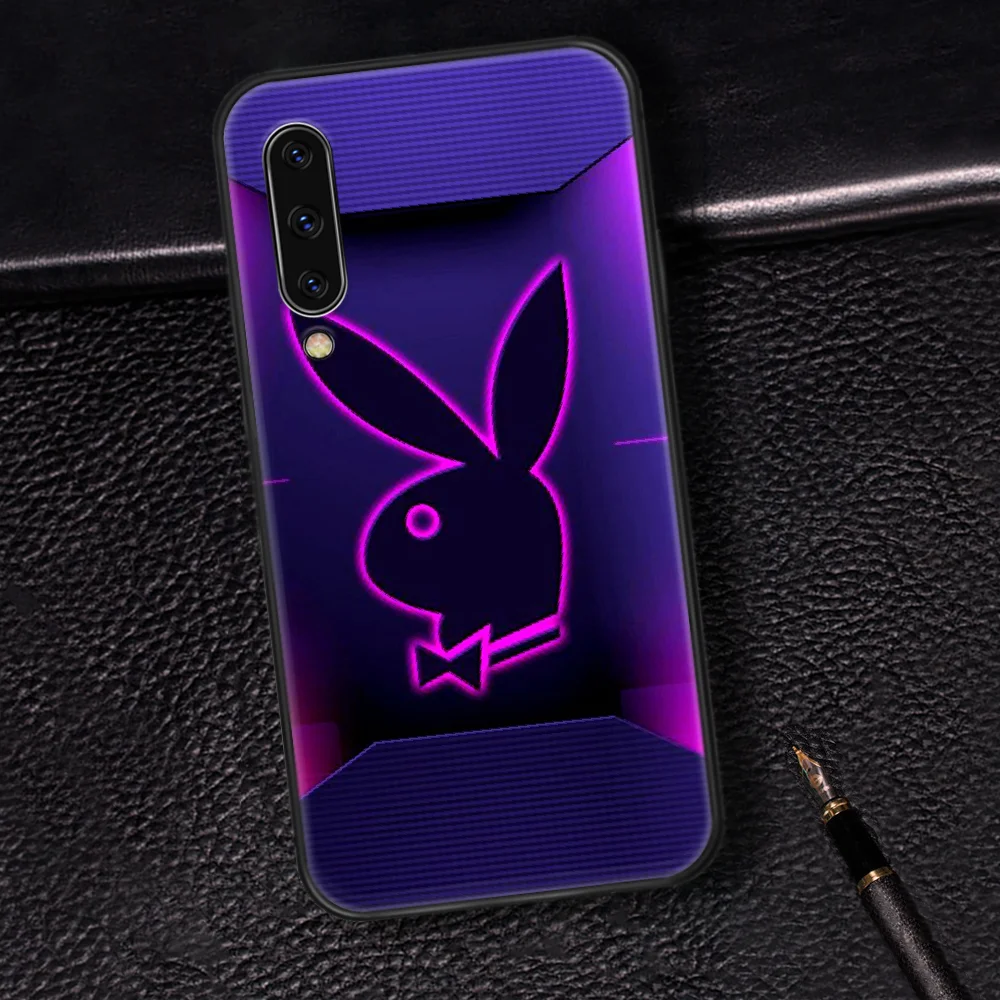 

Playboy Rabbit Brand Phone Case Cover For Samsung Galaxy A7 8 10 20 20e 21 30 30S 31 41 50 50S 51 70 71 91 black Back 3D Funda
