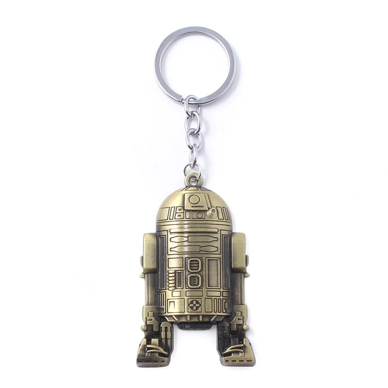 Космический корабль из «Звездных Войн» кулон ожерелье робот R2D2 Хан Solo колье поддержка прямой доставки - Окраска металла: K275-2