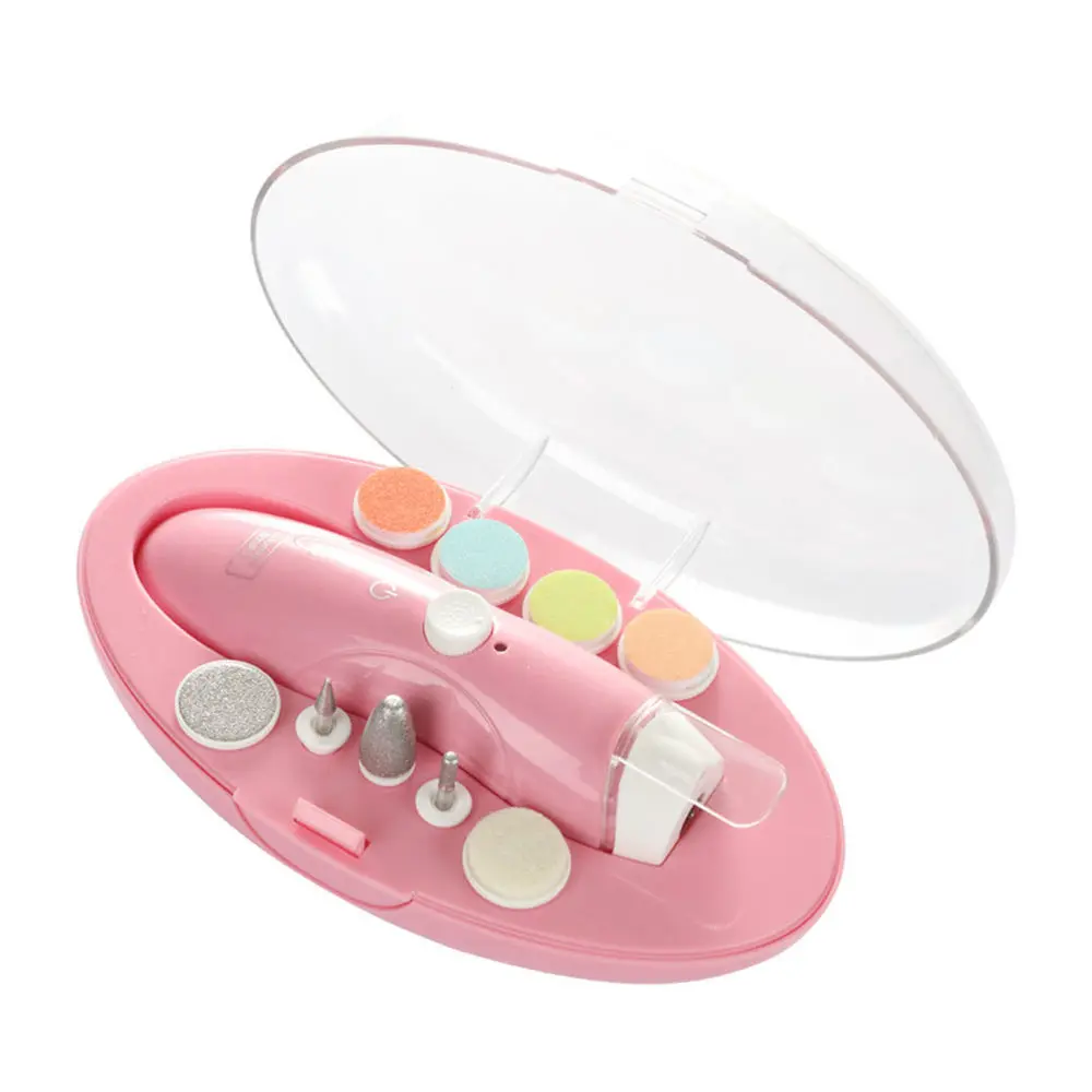 

1 Set Adult Baby Pet Electric Nail Polisher Kit Charging Type Nail Grinder Kit