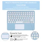 GOOYIYO Новая сенсорная клавиатура мышь для iPad чехол iPad Pro 11 2021 Air 4 10,9 10,2 10 