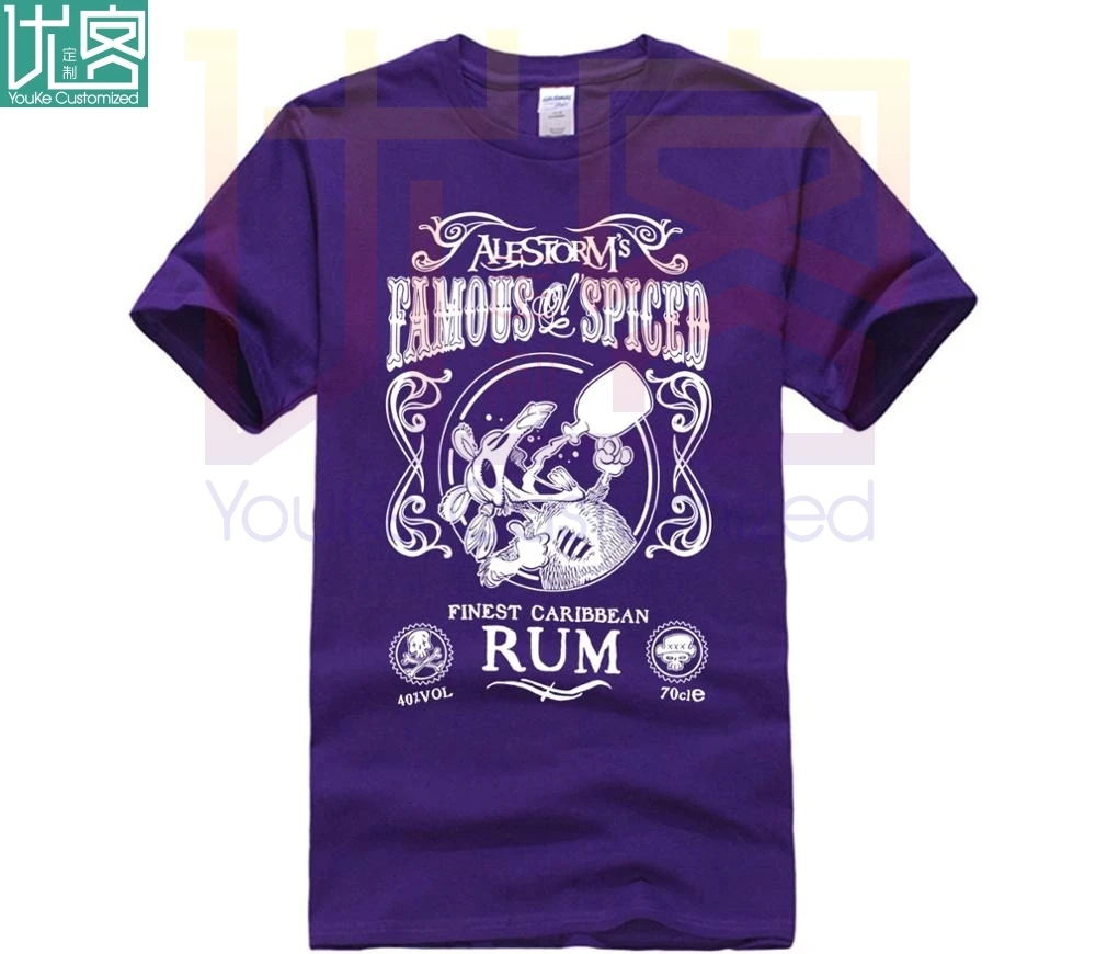 

ALESTORM Famous Ol Spiced Men's Fashion T-shirt