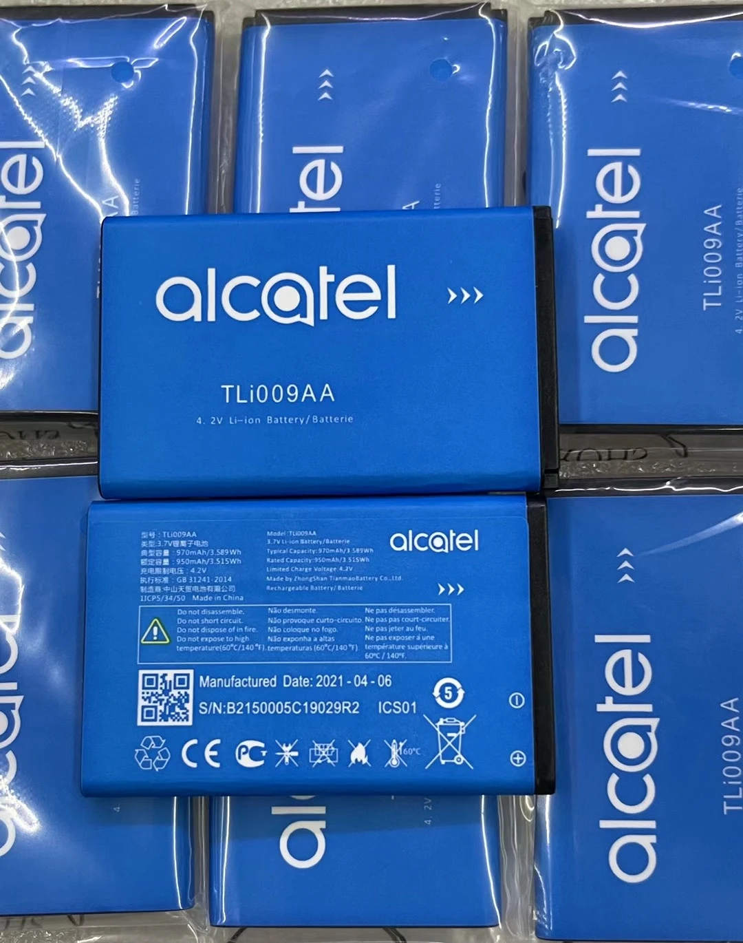 Оригинальный аккумулятор высшего качества 970 мАч TLi009AA для Alcatel 3025  3025X 3026 3026G 3026X мобильный телефон | AliExpress