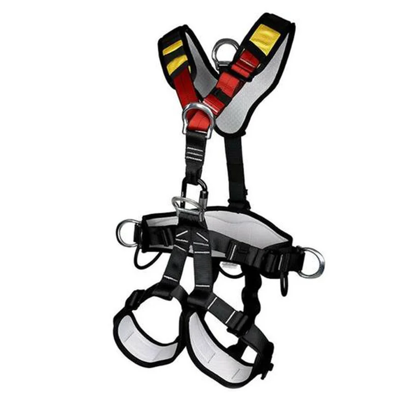 

Профессиональный ремень безопасности, оборудование для защиты от спуска с воздуха, уличный ремень для альпинизма, всего тела