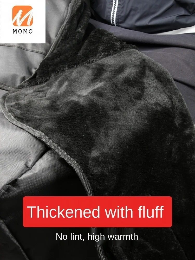 

EBike Windshield Autumn and Winter Motorcycle Waterproof Warm-Keeping and Cold-Proof Cover Large Thick Battery Car Leg Protector