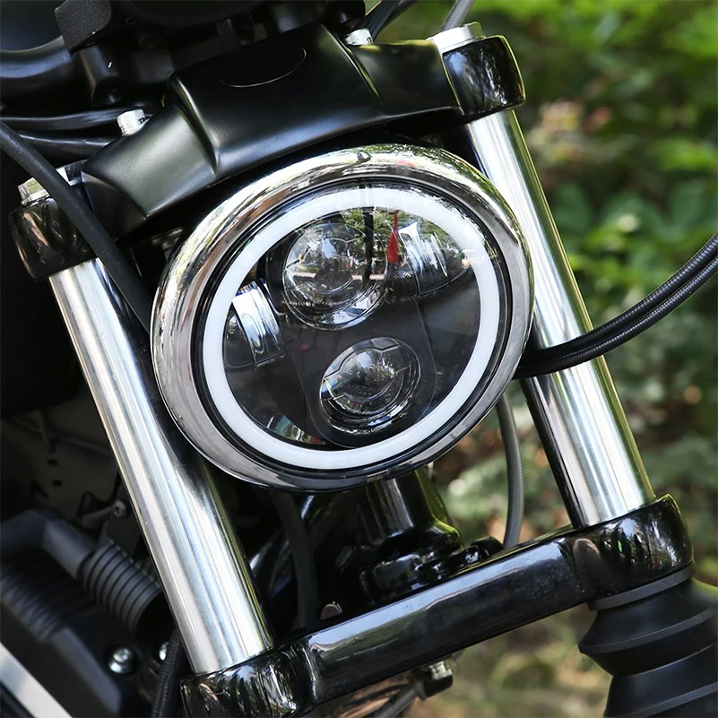 Светодиодная фара 2x5 75 дюйма с ближним/дальним светом для Triumph Rocket iii 3 & Speed Triple