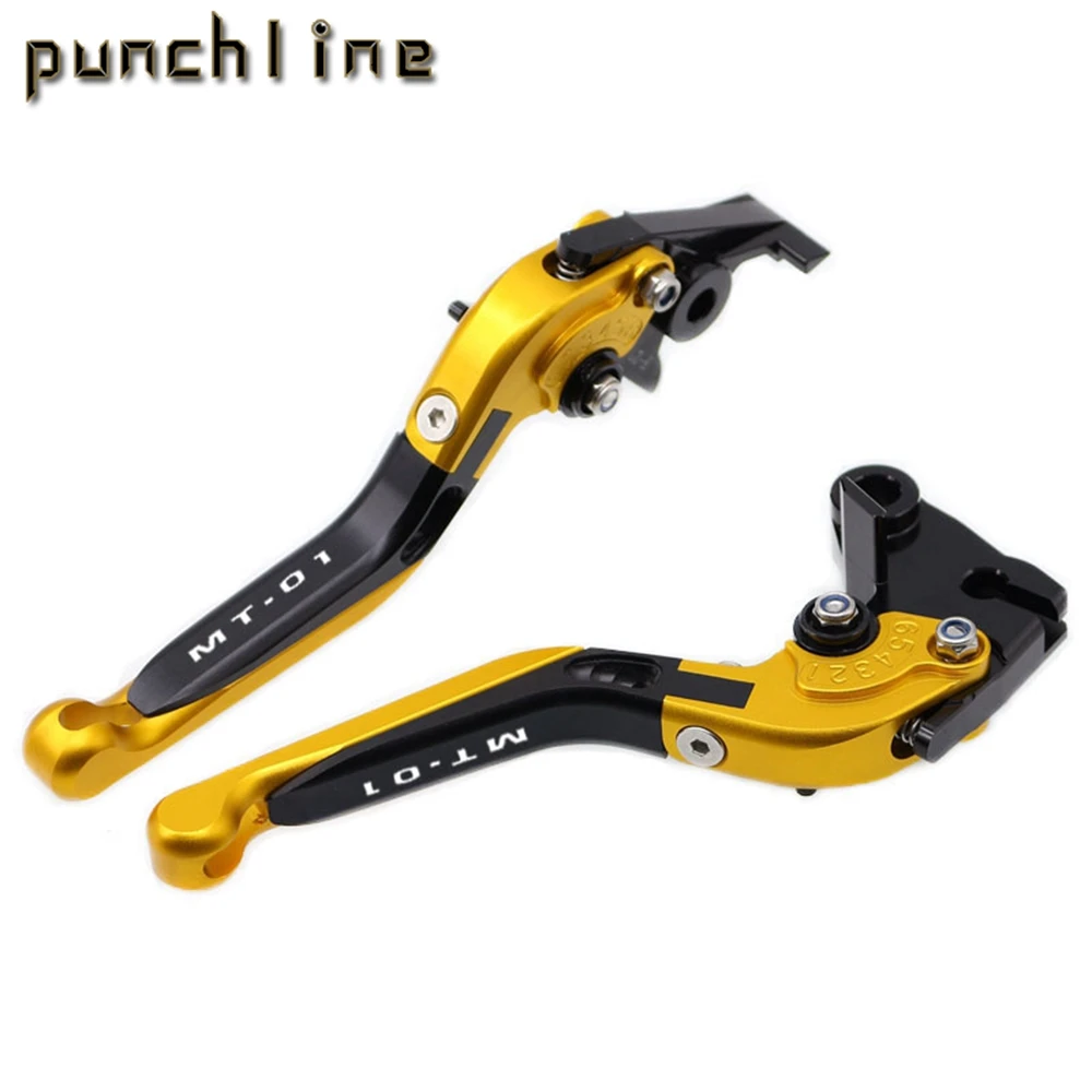 Fit MT 01 тормозные рычаги для YAMAHA MT-01 MT01 2004-2009 аксессуары мотоциклов складной