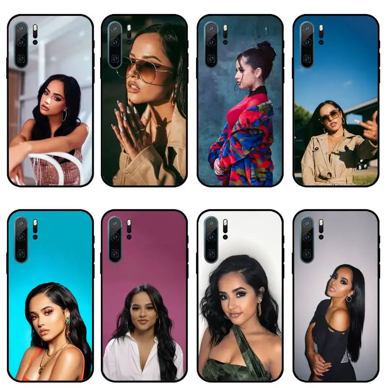 

Becky G Rapper singer Phone Case For Huawei honor Mate P 10 20 30 40 i 9 8 pro x Lite smart 2019 nova 5t