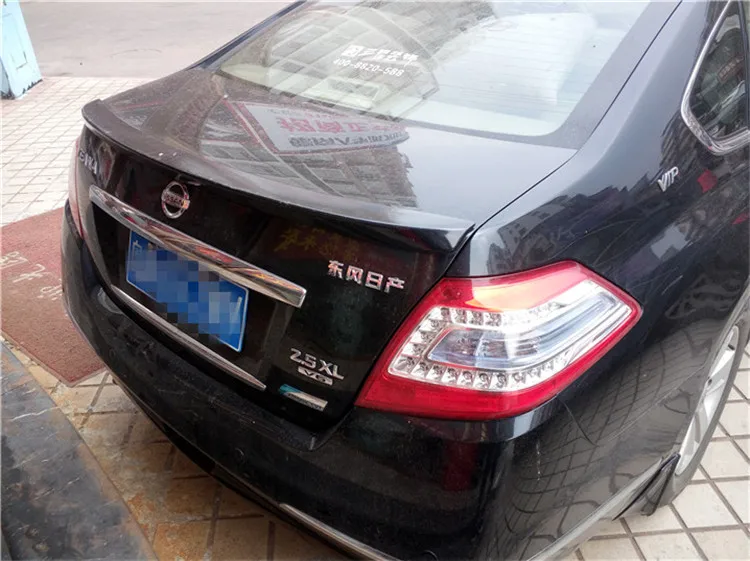 Спойлер для Altima 2008 2012 Nissan спойлер из АБС пластика заднее крыло автомобиля цветной