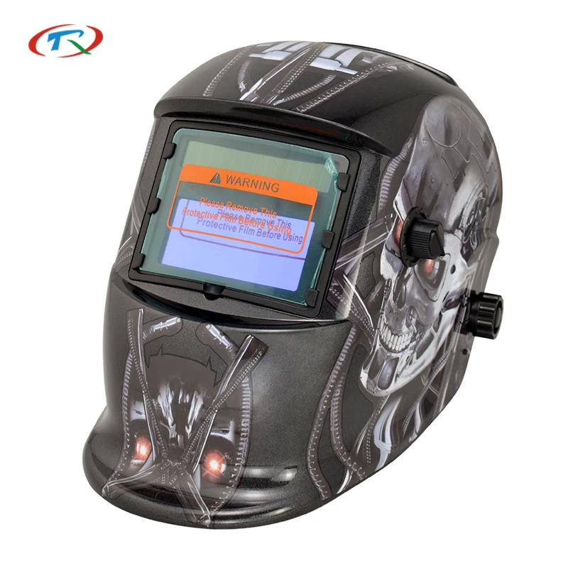 Red Amerian Eagle Hot Sale Best Quality CE Approved Auto Darkening Tig Welding Helmet Welder Glove Fast Shipping TRQ-HD10-2233FF |